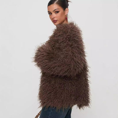 Ziva - Coat Fur Jacket