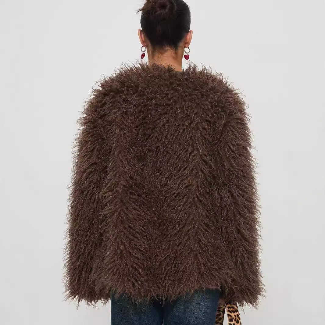 Ziva - Coat Fur Jacket