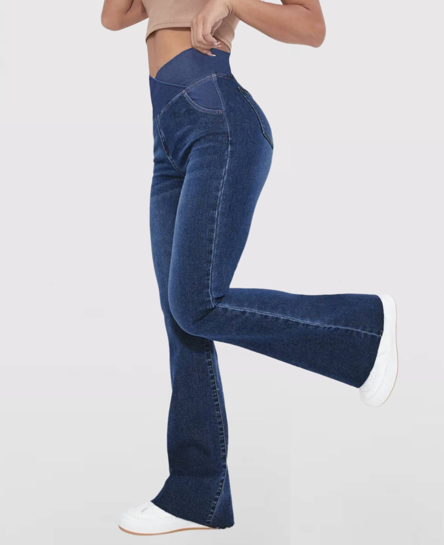 Tena™ | Dehnbare Jeans mit hoher Taille 