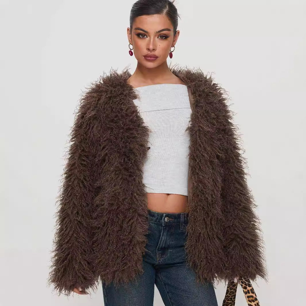 Ziva - Coat Fur Jacket
