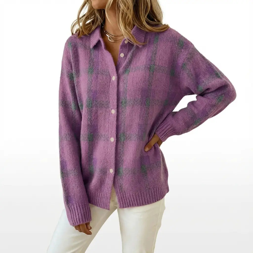 Comfortabele Wollen Cardigan