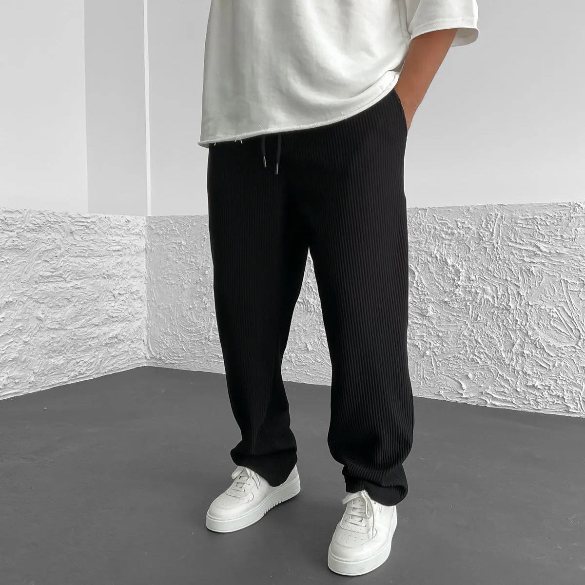 Nuvio™ | Lockere Strickhose 