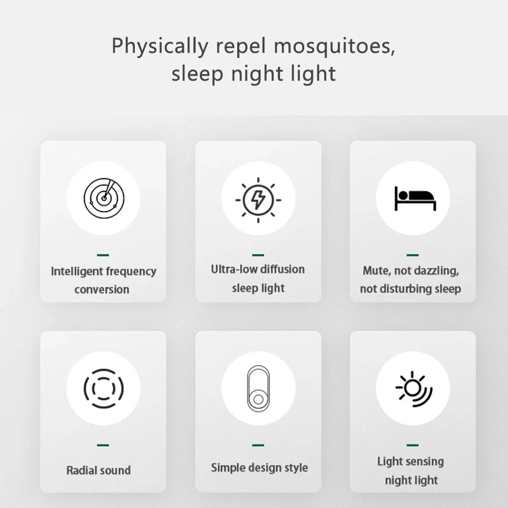 UltraZapX™ |Ultrasonic Mosquito Repeller 