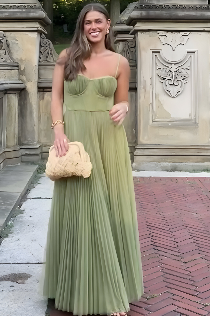 Liva™ | Plissiertes Midikleid