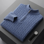 Lars | Men's Half-Zip Cashmere Sweater