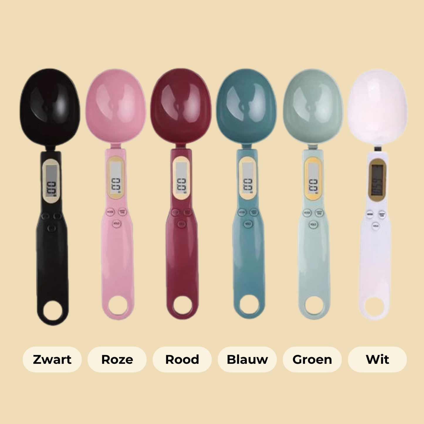 Digital Measuring Scoop Spoon - Weighing Scoop 0.1g-500g - LED Display