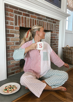 Nora | Streepjes Pyjama Set