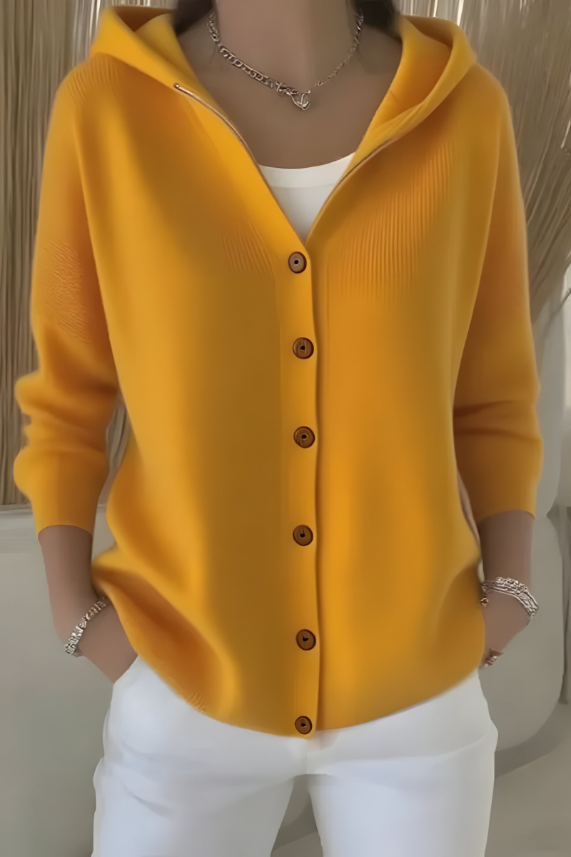 Denise™ | Bequeme Strickjacke mit Kapuze