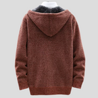 Levi™ | Gemütlicher Strickhoodie mit Reißverschluss