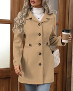 Elena™ | Elegant Fitted Coat