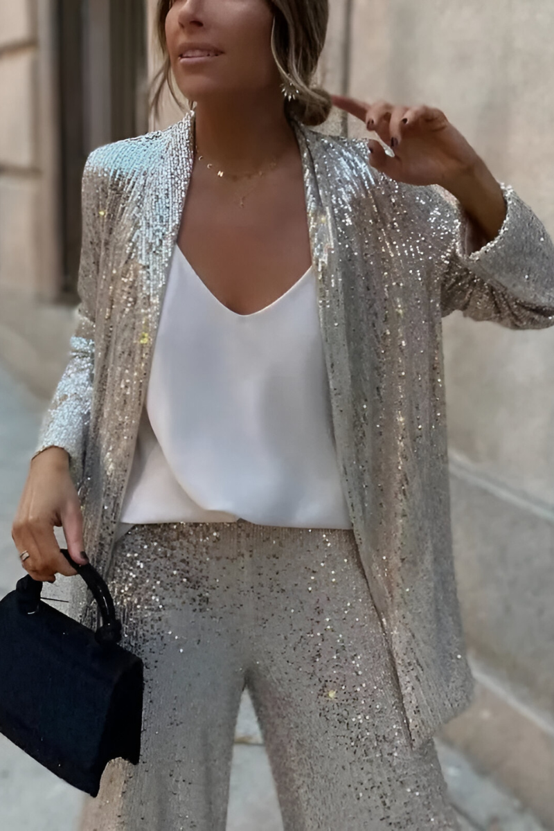 Zami™ | Elegant Sequin Two Piece Set