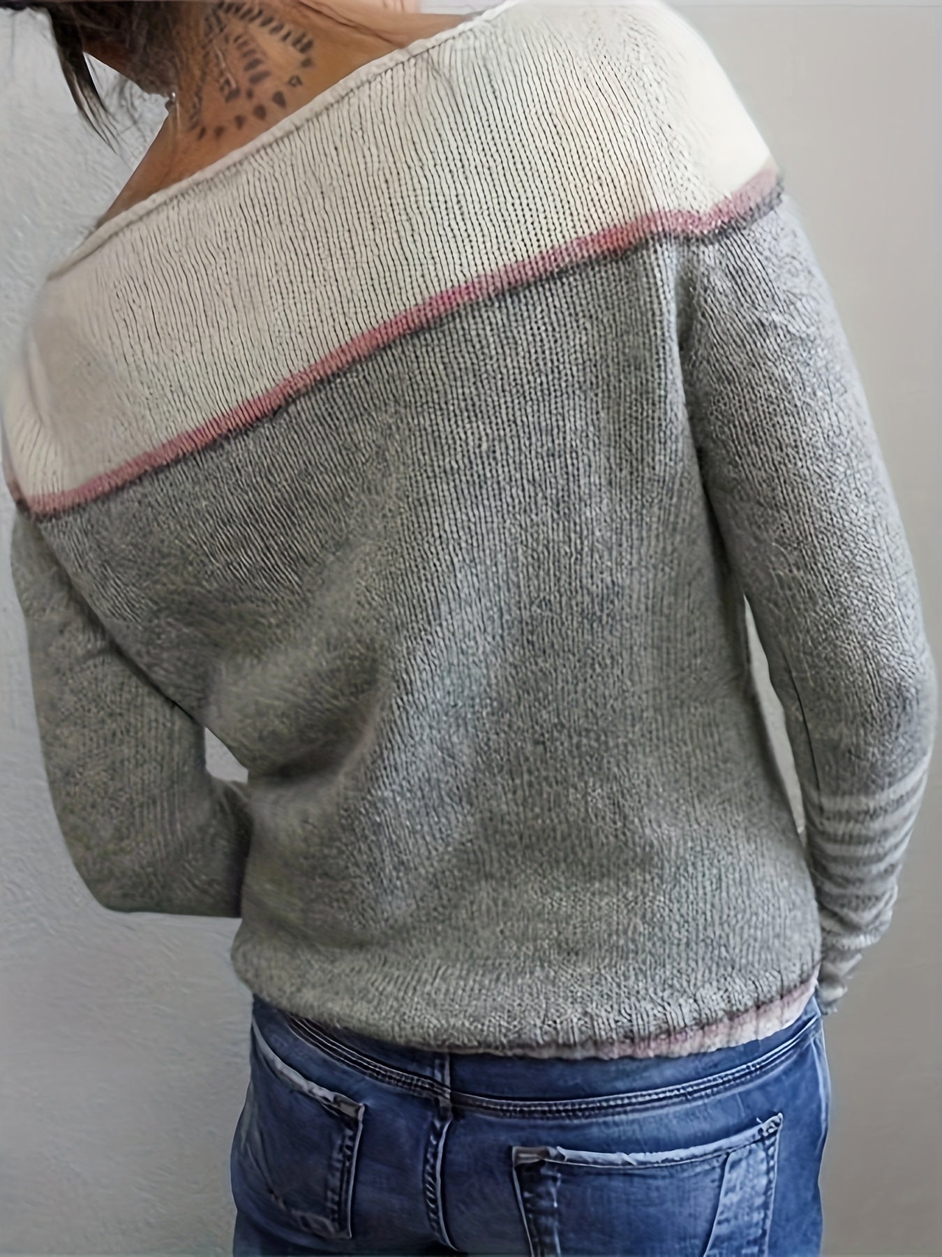 Katharina – Gestreepte Trui met Lange Mouwen
