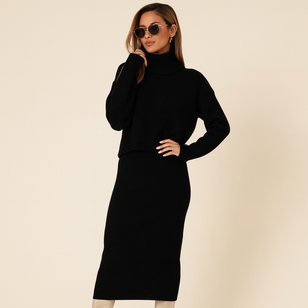 FRESH LABEL | Nova – Cozy Maxi Jurk