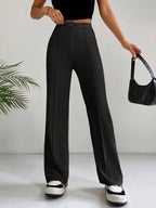 Marissa™ – Stilvolle Biesenhose mit hoher Taille
