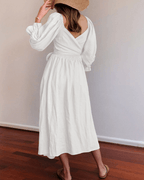 Tana | French Dress with Ruffles and Sleeves
