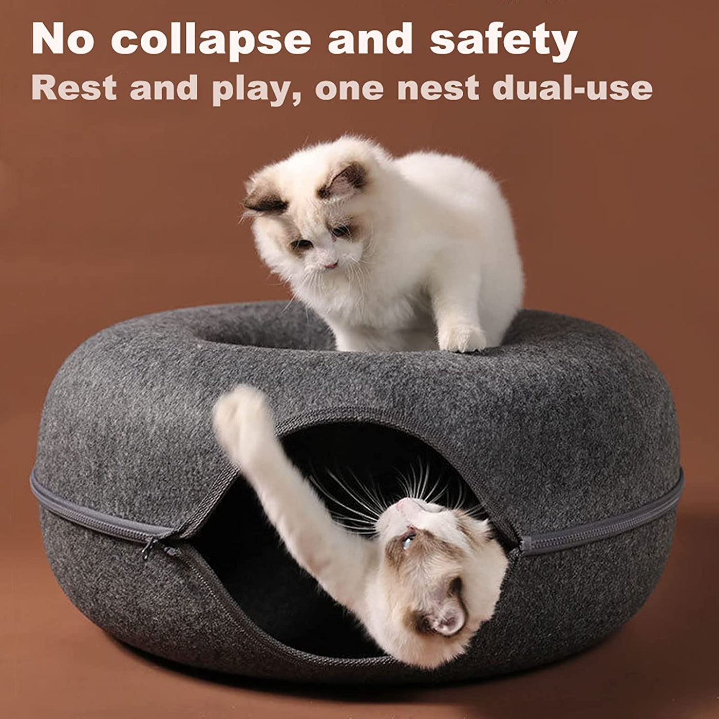 KittyCave™ | Paradise Cat Tunnel Bed