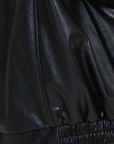 Beau - Oversized Leren jas