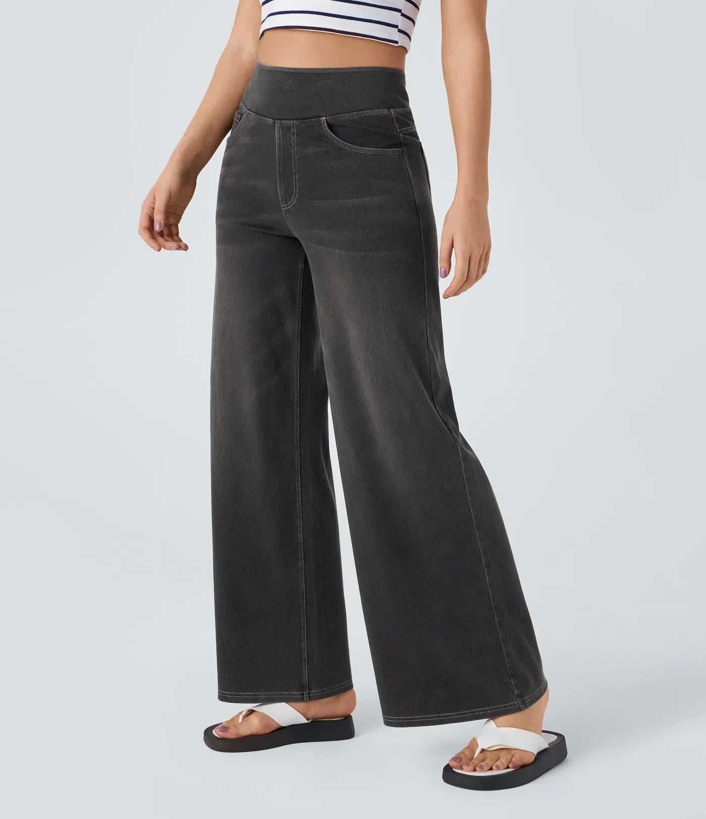 Eva | Comfortable &amp; Stretchy High-Waisted Pants