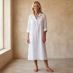 Sanne - Boho Cotton Dress