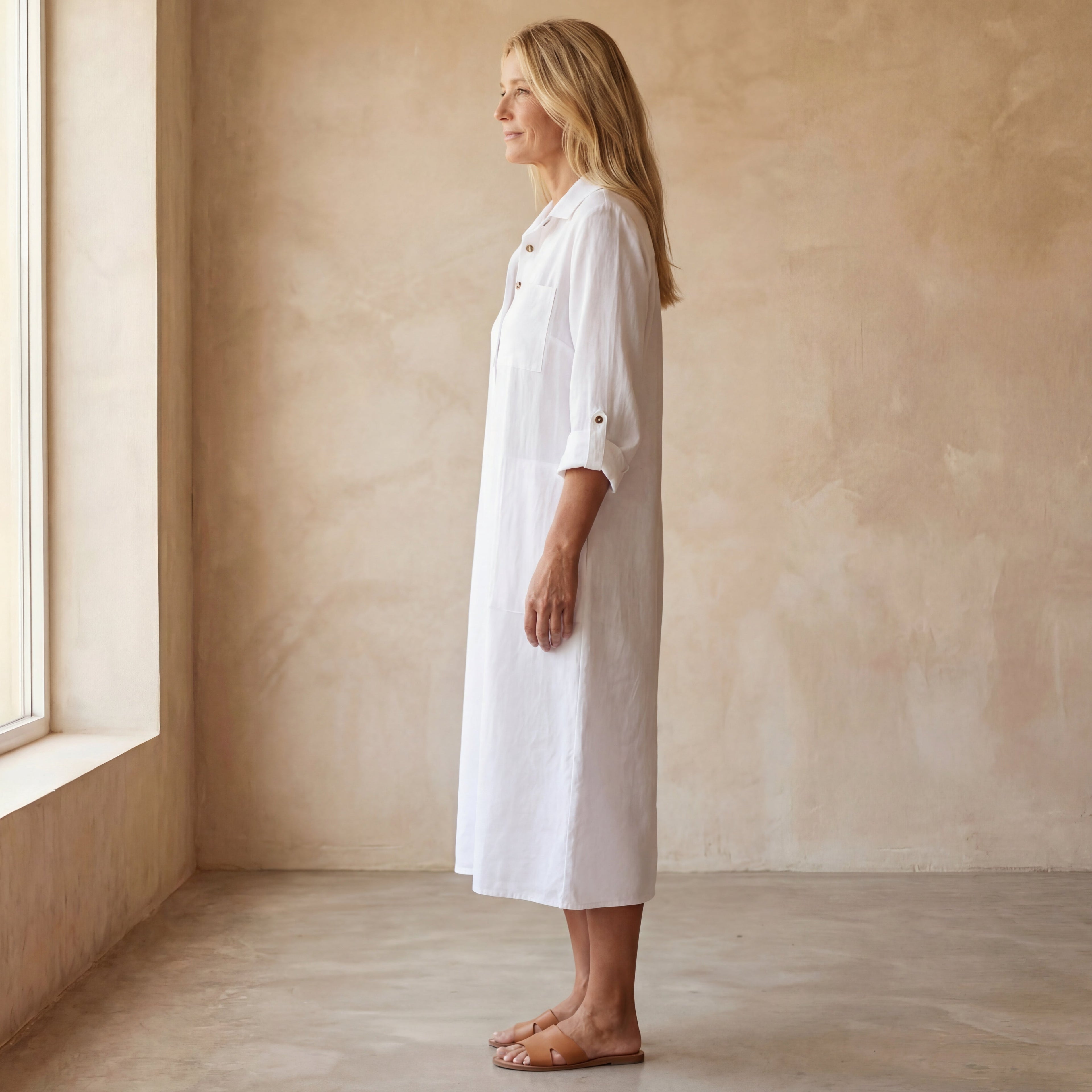 Sanne - Boho Baumwollkleid