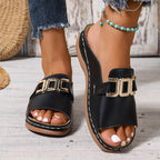 Shermaine™ | Elegante Slip-On-Sandalen