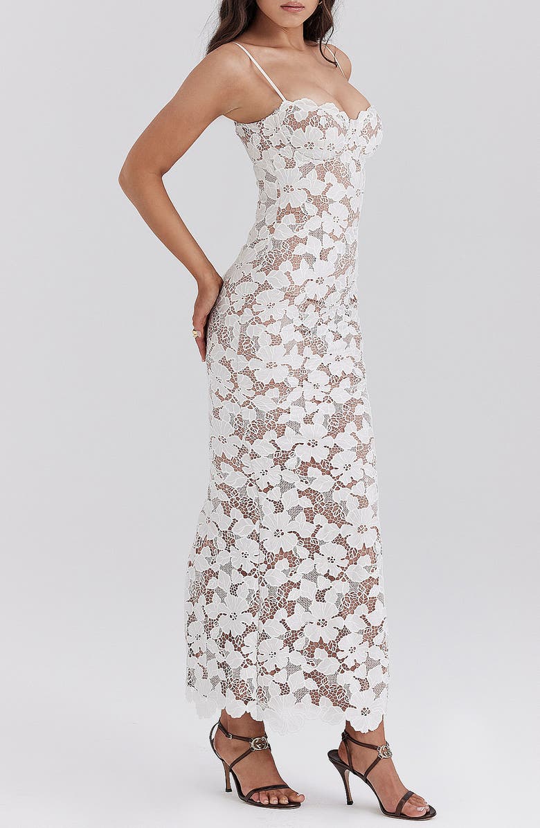 Ralyna™ - Pearl Blossom Maxi Jurk