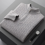 Lars | Men's Half-Zip Cashmere Sweater