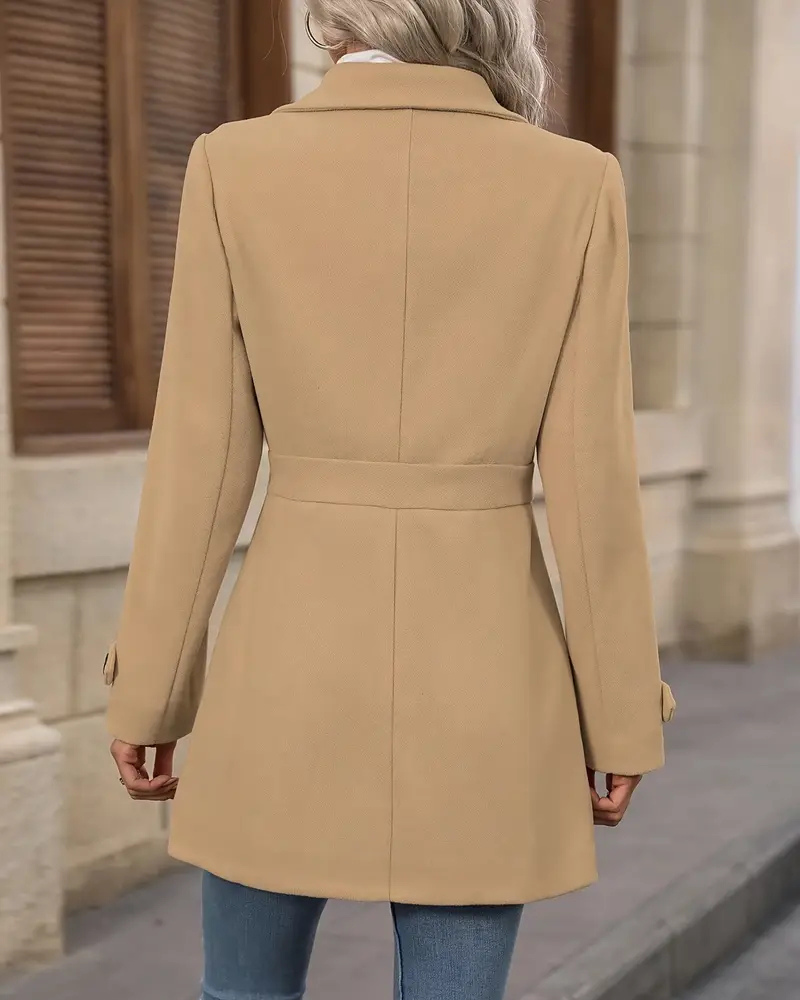 Elena™ | Elegant Fitted Coat