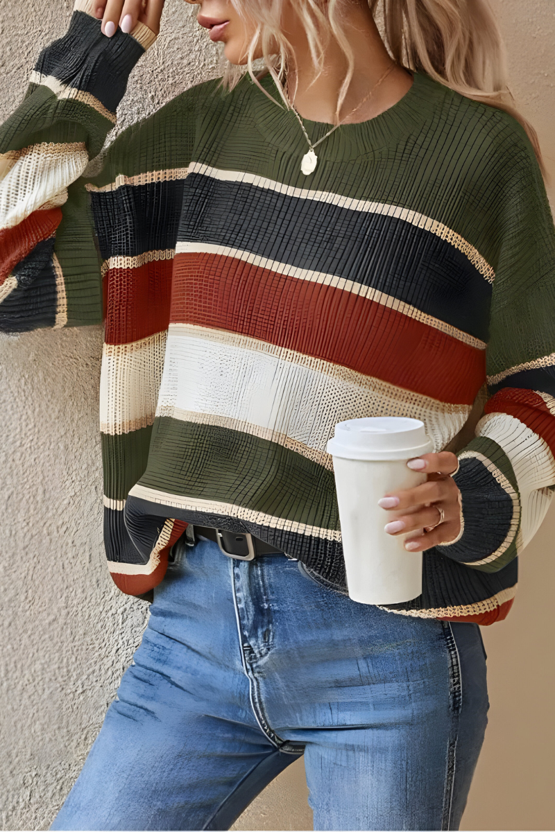 Lina™ | Gestrickter Herbstpullover