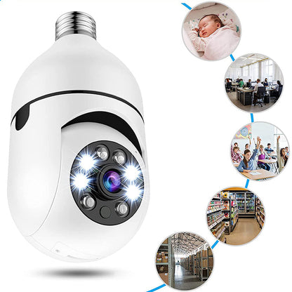 EyeCam Pro™ | Drahtlose 360°-Überwachungskamera 