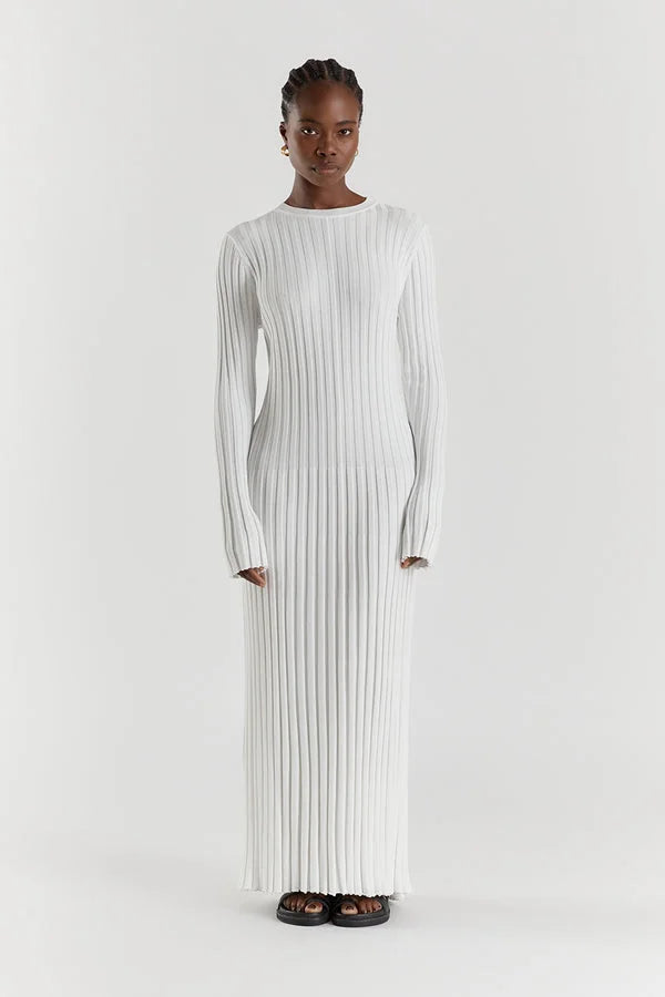 Louia™ | Knitted Dress with Long Sleeves