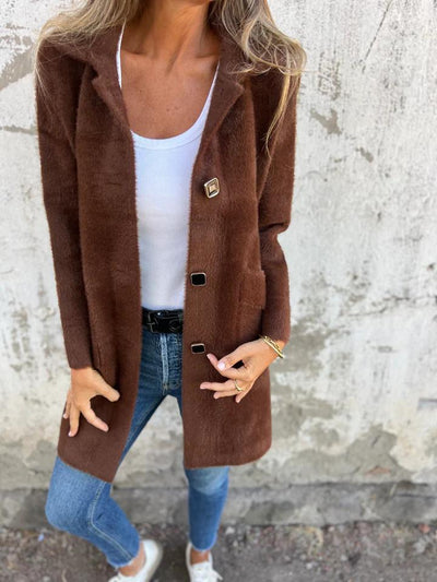 Marcia - Lässige Jacke mit Revers