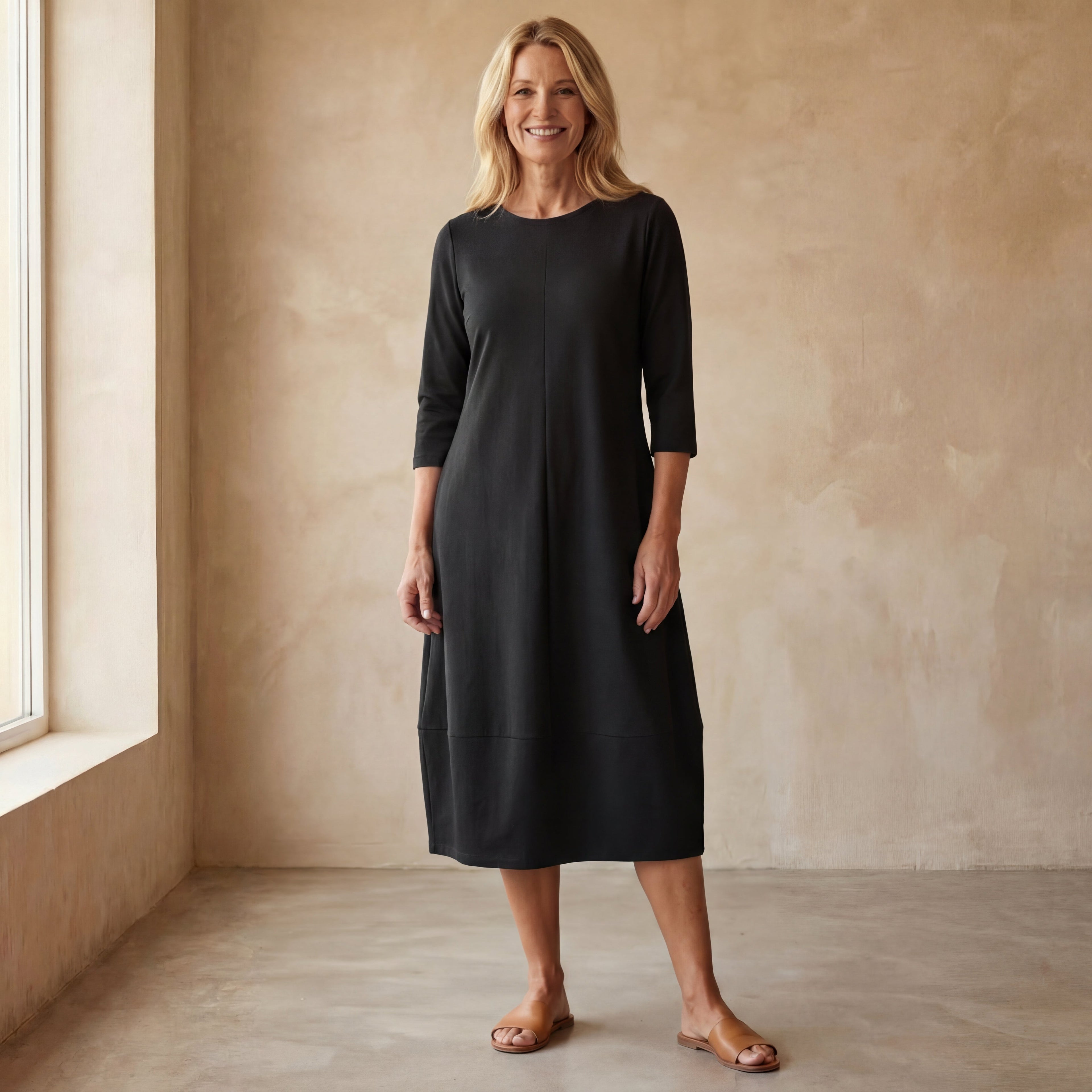 Lotte - Elegantes Midi-Kleid