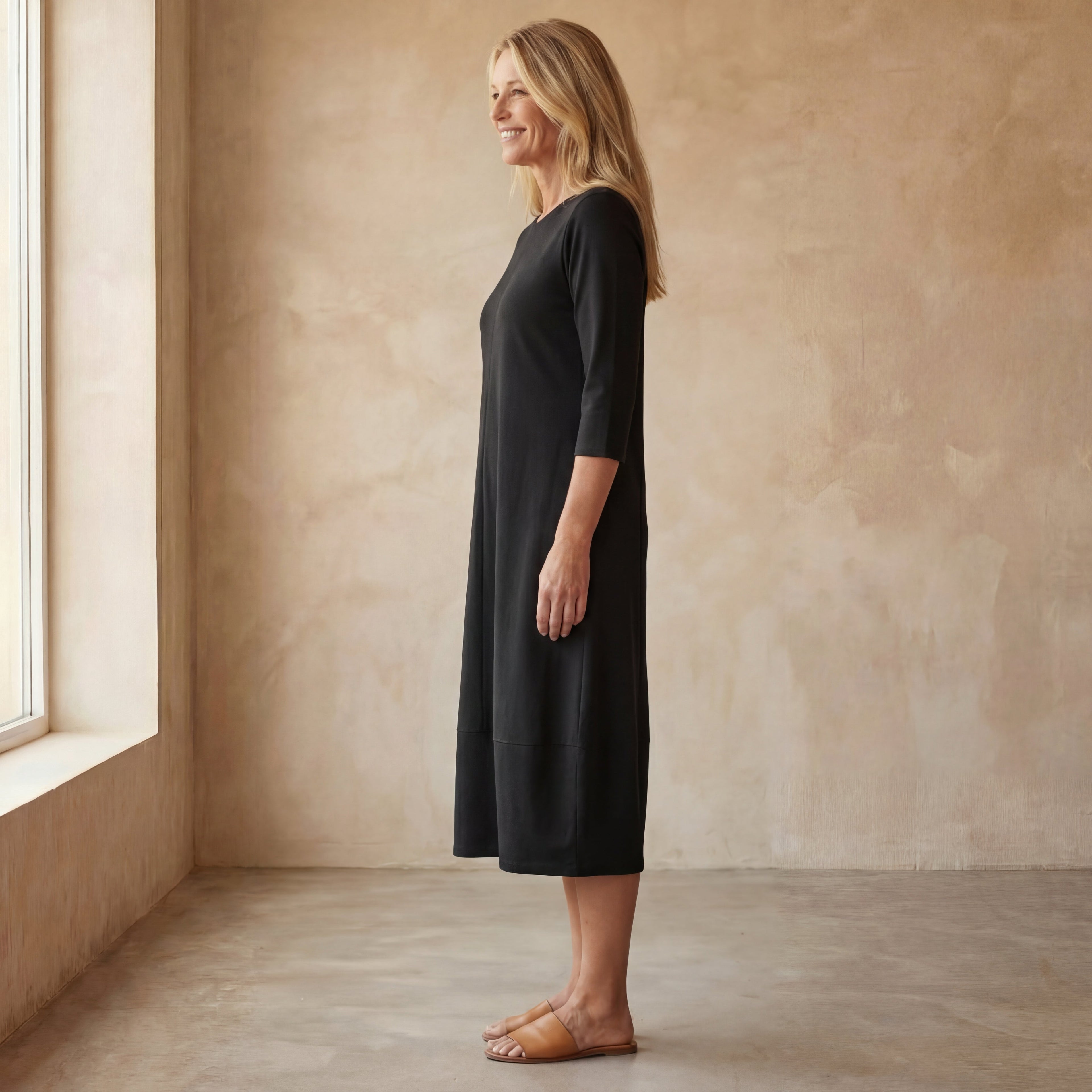 Lotte - Elegantes Midi-Kleid
