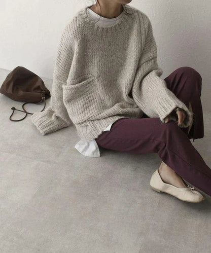 Linnea™ | Elegant Sweater with Oversized Pockets