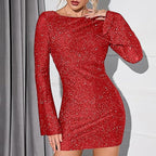 Lysette | Glitzerndes Minikleid