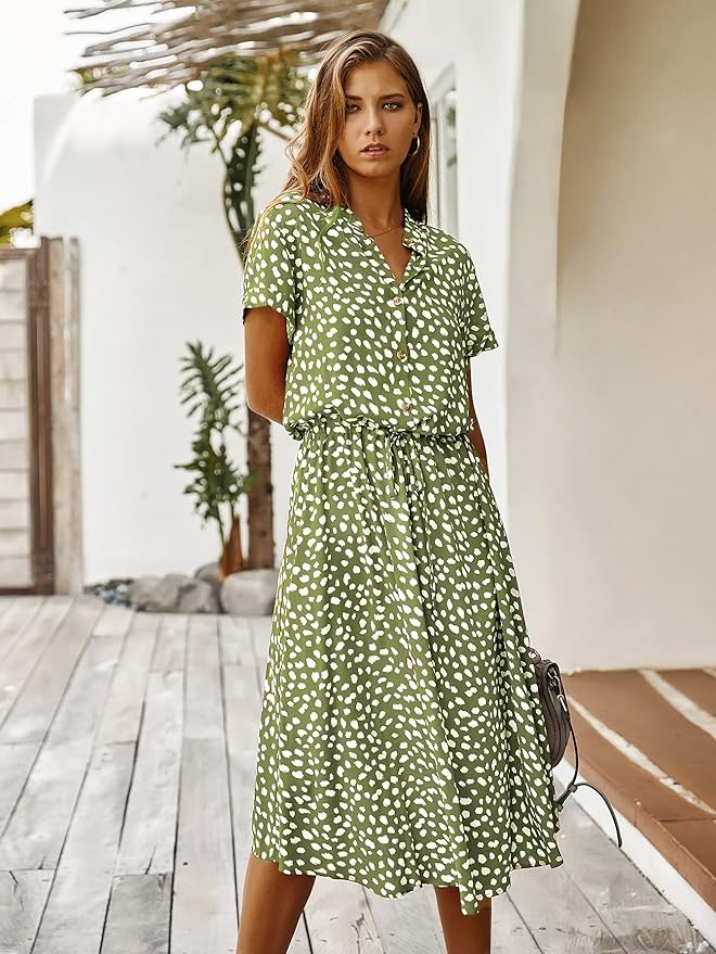 Claire – De midi-jurk die met je meebeweegt