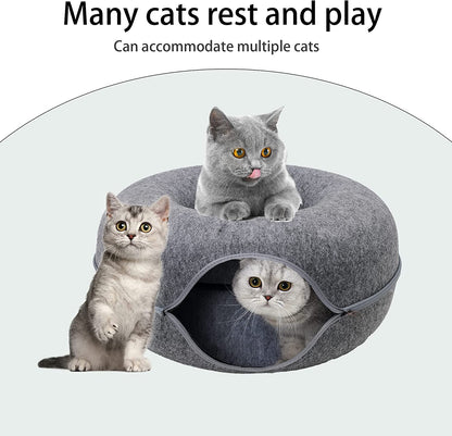 KittyCave™ | Paradise Cat Tunnel Bed