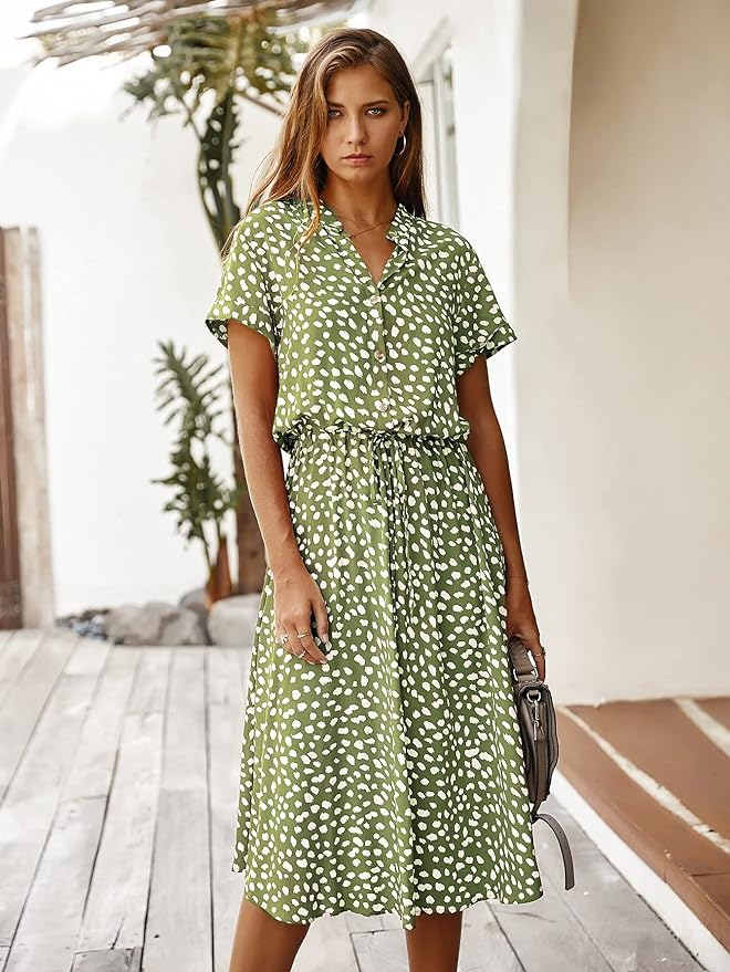Claire – Das Midikleid, das sich mit Ihnen bewegt 
