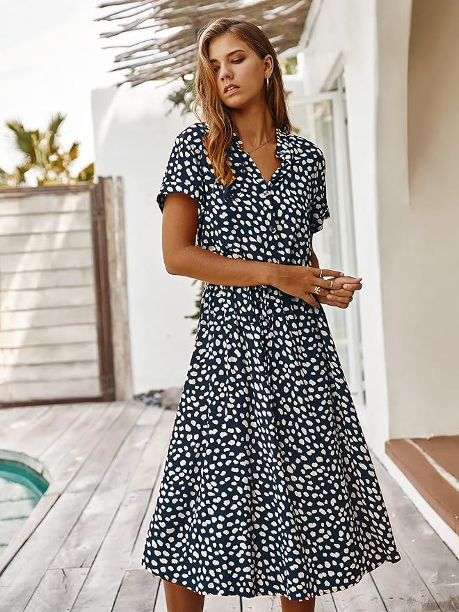 Claire – Das Midikleid, das sich mit Ihnen bewegt 