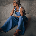 Denvira | Dames Denim Jumpsuit