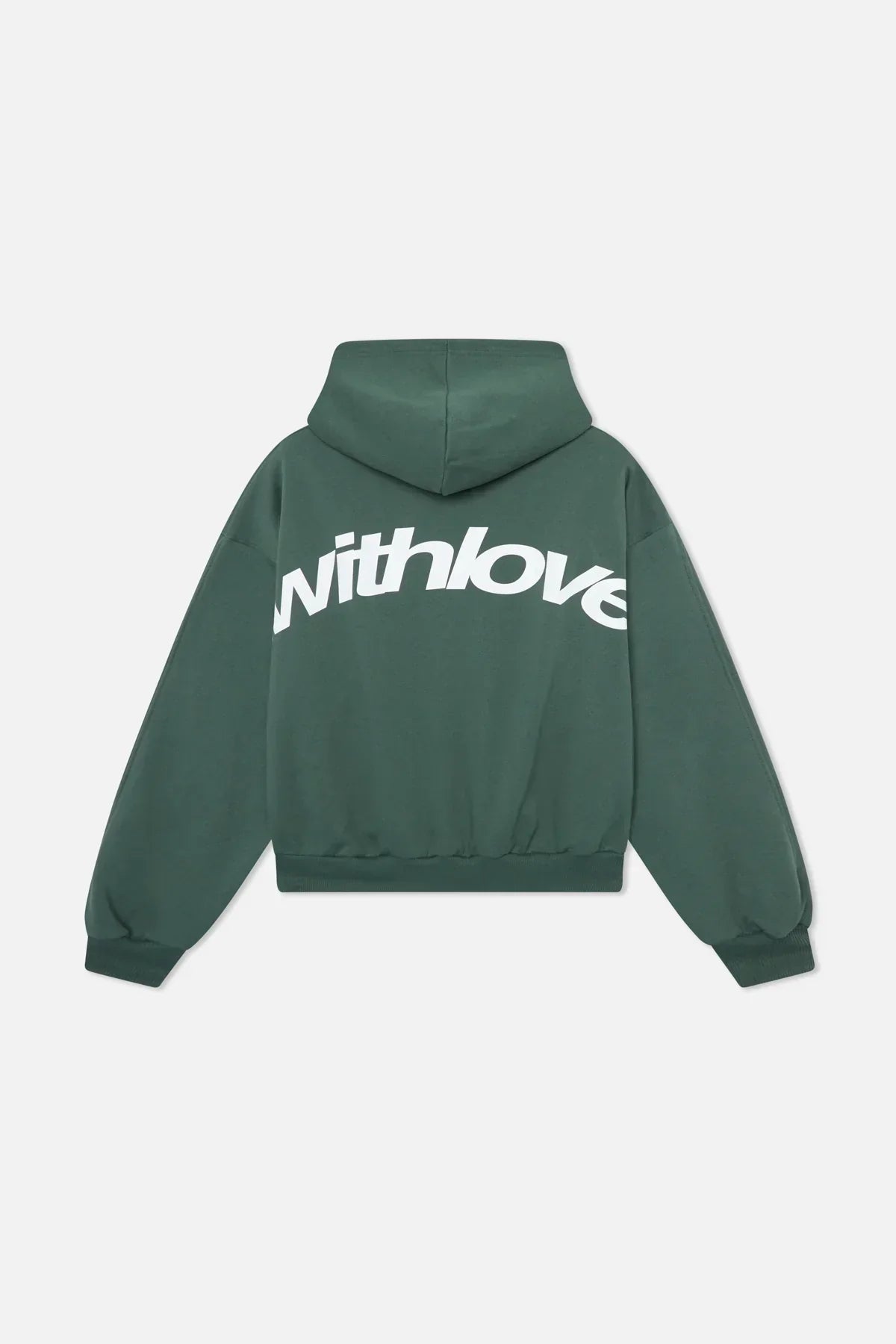 Mit Liebe | Oversize-Hoodie mit auffälligem Rückendruck