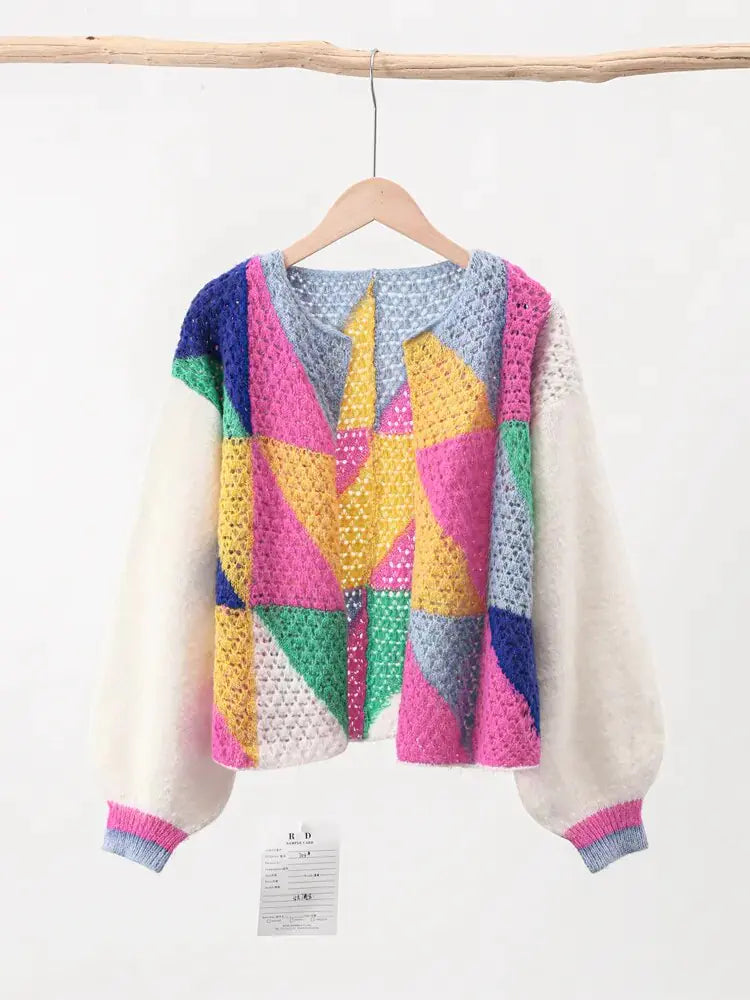 Janine - Warme Strickjacke