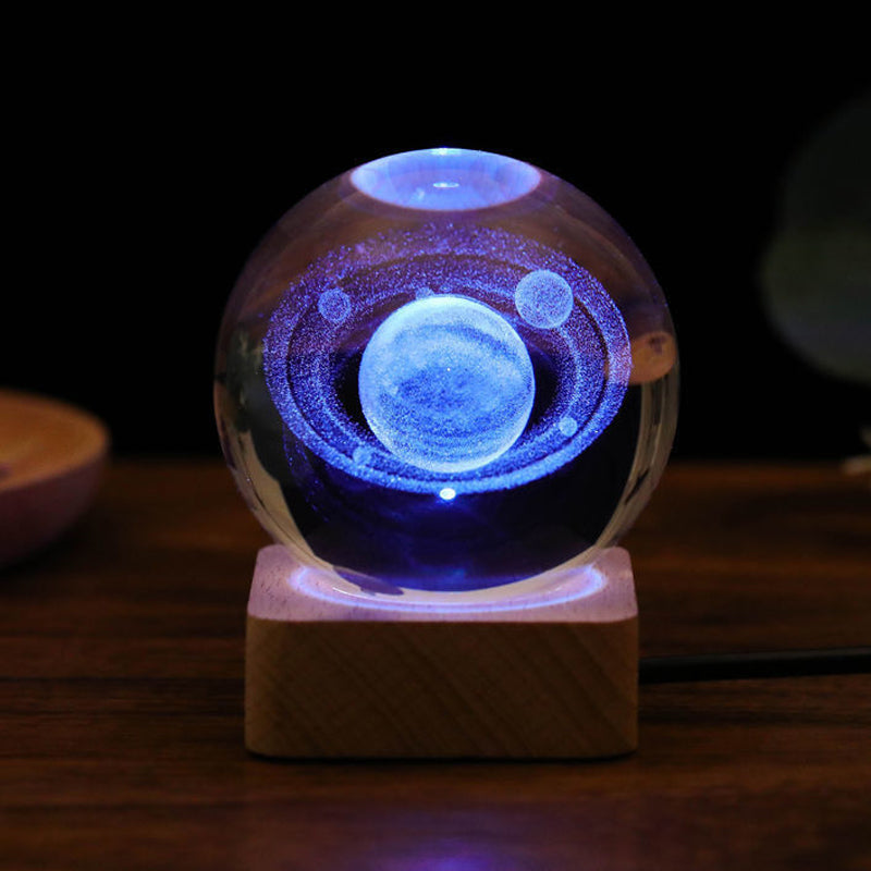 Galaxy Crystal Sphere™ | 3D Sterrenstelsel LED Nachtlamp