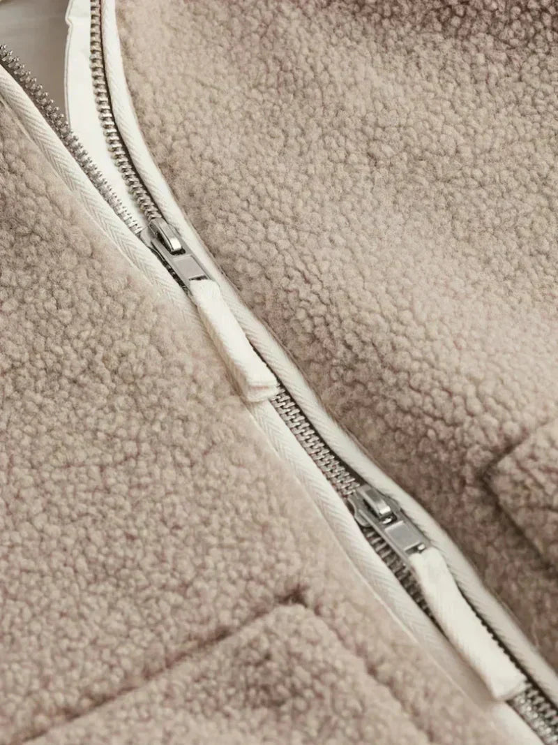 Tinekke | Teddy-Fleecejacke 