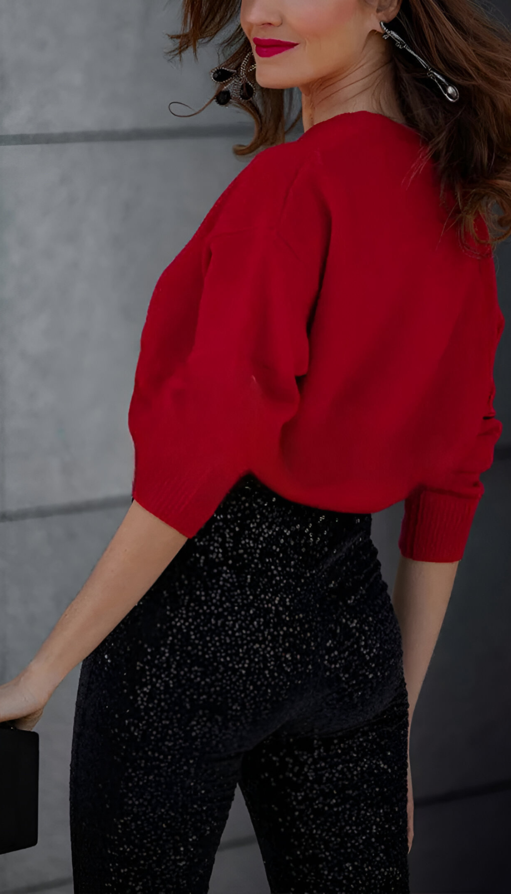 Zari | Elegant Sequin Flared Pants