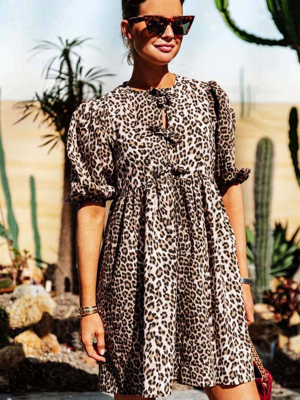 Alessia | Leopard Dress