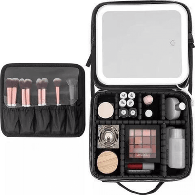 GlowCaddy™ | Portable LED Makeup Bag