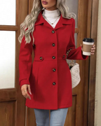 Elena™ | Elegant Fitted Coat
