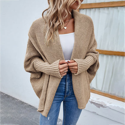 Larissa | Casual Loose Knitted Sweater Women | New Batsleeve Cardigan